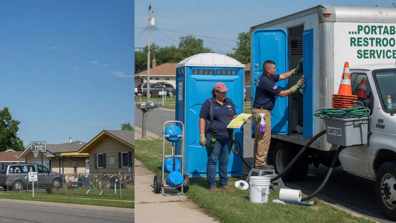 Portable Toilet Rental in New London, OH near me